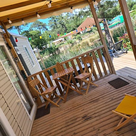 Mobil Home Lege Cap Ferret Camping 4 Etoiles Les Viviers Экстерьер фото