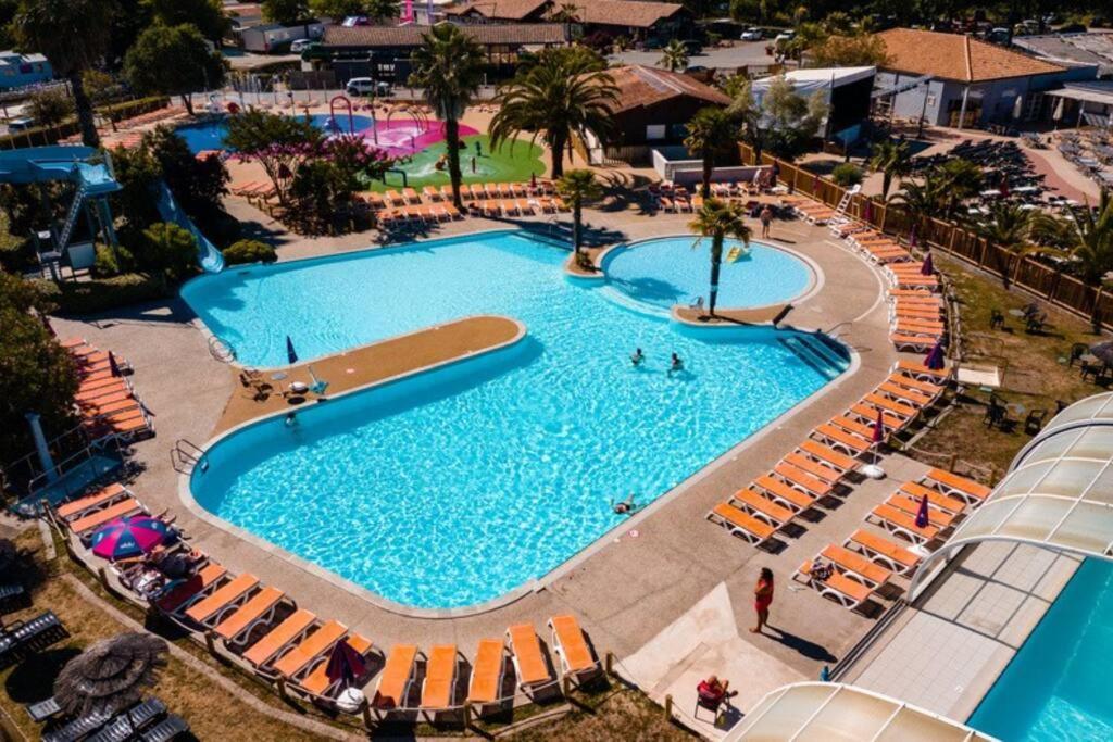 Mobil Home Lege Cap Ferret Camping 4 Etoiles Les Viviers Экстерьер фото